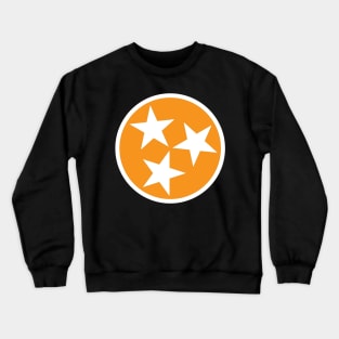Tennessee Flag Symbol - Orange Crewneck Sweatshirt